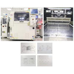 효율적인 솔더 페이스트를 위한 스텐실 인쇄
